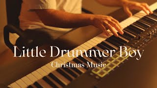 Little Drummer Boy  Christmas Music  Relaxing Piano [upl. by Risley]