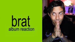 ALBUM REACTION Charli xcx  BRAT [upl. by Binette]