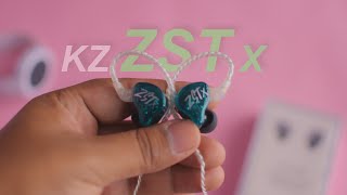 KZ ZST X REVIEW  BUDGET IEM REVIEW [upl. by Ayit]