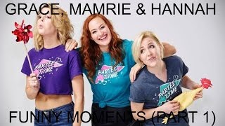 Mamrie Hart Grace Helbig amp Hannah Hart Funny Moments Part 1 [upl. by Nibroc]