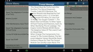 LAUNCH X431 VOLVO XC90 2019 RESET ADAPTATION FUNCTION FUEL TRIM [upl. by Yoko]