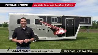 An Exceptional Horse Trailer  Featherlite Model 9607 Tour [upl. by Riorsson78]