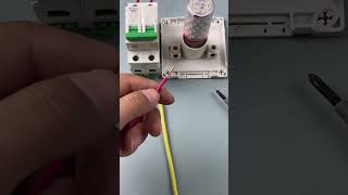 Wiring tips How to connect thick and thin wires to the same port Plumber Electrician [upl. by Armallas206]