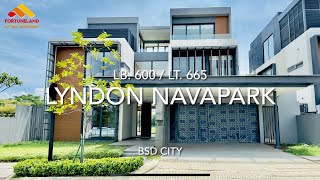 Dijual Rumah Cluster Lyndon Tipe 19 Navapark BSD City [upl. by Salomone]