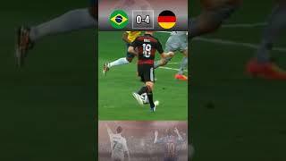 Germany vs Brazil Worldcup 2014  Germany destroyed Brazil with 7 goals football brazil germany [upl. by Ardenia591]