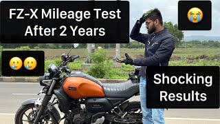 Yamaha Fz x Mileage Test After 2 year  Review 2023  FZ x Review 2023  FZ x Mileage 2023 [upl. by Norre]