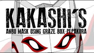 Kakashi Anbu Mask Pepakura Project [upl. by Sammie368]