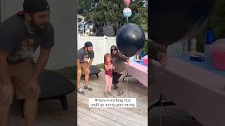 🤦‍♀️ This Gender Reveal Party Turned into CHAOS” schwangerschaft genderreveal grossesse [upl. by Akinet]