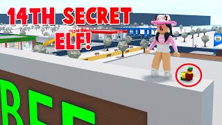 HOW TO FIND The 14TH SECRET ELF Location In Bloxburg 2021 ELF HUNT Roblox [upl. by Ciardap]