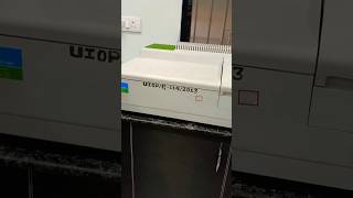 Double beam UVspectrophotometer by Perkin Elmer Lambda 25  UV Win Lab [upl. by Ennayar]