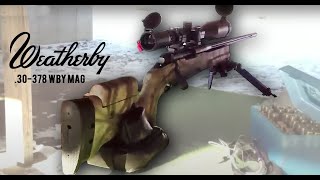 ✇ Rifle  30378 Weatherby Magnum at the Range [upl. by Sidoon21]