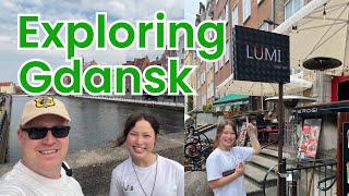 Exploring Beautiful Gdansk  Vlog 367 [upl. by Gorrono]