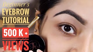 How to do your eyebrows ❤️BEGINNERS EYEBROW TUTORIAL  Favourite Eyebrow Products [upl. by Nauqan]