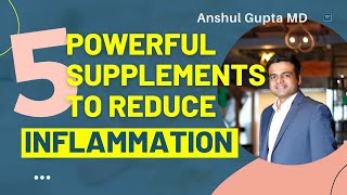 The Best Supplements that Really Work to Reduce Inflammation Powerful AntiInflammatory Supplements [upl. by Haidebez]