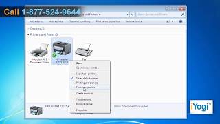 How to share HP printer on Windows® 7 network [upl. by Yelsnia]