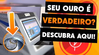 DESCUBRA SE O SEU OURO É FALSO OU VERDADEIRO  ESPECTROMETRO  TRANSLASER [upl. by Nea]