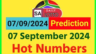 Daily Lotto Prediction 7 September 2024  Daily Lotto Prediction For Today [upl. by Anitnas]