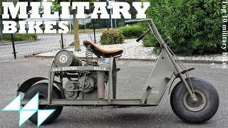 10 อันดับมอเตอร์ไซค์ทางการทหาร  Top 10 military bikes [upl. by Ettegirb]