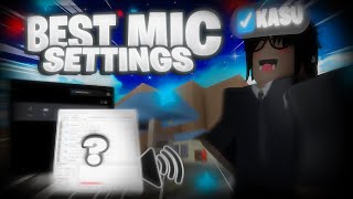 Best QUALITY MICROPHONE Settings EBOY SETTINGS 🥵 [upl. by Stahl]