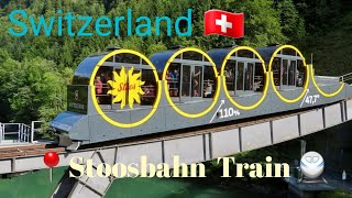 📍Stoosbahn IN Switzerland 🇨🇭 Train 🚆 SahinBlogger [upl. by Anaizit960]