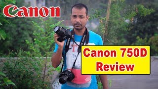 Canon EOS 750D Review।। Canon EOS Rebel T6i Review Photovision [upl. by Hazard534]