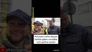 Kamera schützt Reporter Weichreite vor Polizei Tyrannen [upl. by Boyes294]