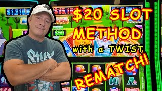 20 PER SLOT MACHINE CHALLENGE REMATCH [upl. by Peppard]