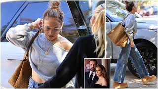 Jennifer Lopez Spotted in Blue Jeans Amid 68M Home Sale Controversy [upl. by Lednam]