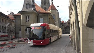 Swisstrolley 35 Requalification Bourg terminé bus 202310 [upl. by Crosley]