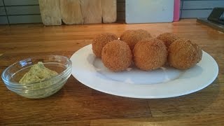 Bitterballen  Recipe Dutch fried beef croquette balls with crispy crust [upl. by Amethyst38]