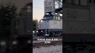 Amtrak Pacific Surfliner 790 with DASH 8 510 [upl. by Sherill]