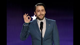 Kieran Culkin wins quotBest Actor in a Drama Seriesquot at the 29th Annual Critics Choice Awards [upl. by Xaviera899]