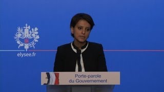 Hollande évoque le limogeage de Batho en Conseil des ministres [upl. by Walter]