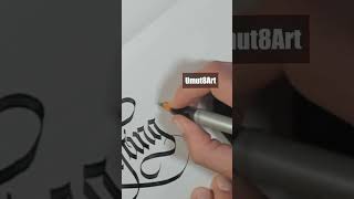 Der Weltbeste Kalligrafie Stream auf Twitch 🌍✍️👾 kalligrafie calligraphy calligraffiti [upl. by Ricki]