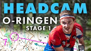 ORINGEN 2024 STAGE 1 ⎸ Headcam Orienteering M21 Elite [upl. by Nodearb492]