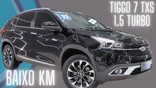 Tiggo 7 TXS 15 Turbo 2022 4fmotors BAIXO KM [upl. by Anwaf]