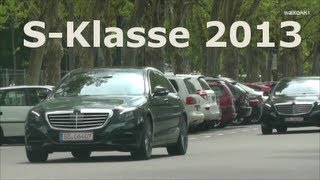 PREMIERE W222 Das ist die neue MercedesBenz SKlasse 2013  The new Mercedes SClass 2013 Erlkönig [upl. by Oirretno37]