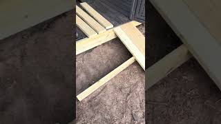 Build a Tool Shed Ramp in UNDER 1 HOUR SHORTS [upl. by Koal]