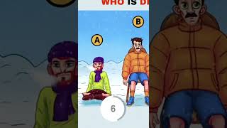 Who is dead 😱 quiz riddle viral shorts fyp shortsfeed entertainment riddlechallenge enigma [upl. by Fidele341]