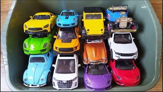 BOX FULL OF Model Cars Honda Civic Bugatti Divo McLaren 650s Audi Rs7 Ford Raptor Ferrari sf90 [upl. by Clynes]