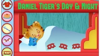 Daniel Tigers Day amp Night Daniel Tiger Game iPad App Review Video [upl. by Rovaert]