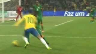 •Neymar Jr AMAZING SkillFake Rabona amp Elásticovs Zambia•HD• [upl. by Sillert]