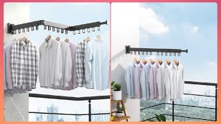 ✔ Colgador de Ropa Plegable Para Apartamentos  Organizadores Que Ahorran Espacio 💕 Aliexpress [upl. by Clyde]