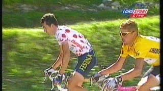 Tour de France 1997  14 Etappe  Le Bourgd’Oisans  Courchevel WDREurosport [upl. by Gaut]