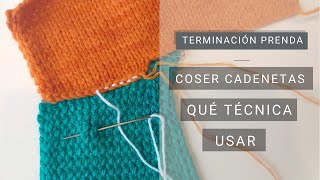 Diferentes maneras de coser cadenetas en hombros 🧶 Tejer Bien con Lucila [upl. by Piotr105]