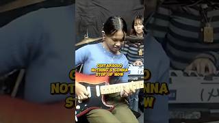 Missioned Souls Neisha Guitarsolo Cover NOTHINGS GONNA STOP US NOW  STARSHIP  SHORTS [upl. by Norvun]