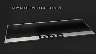 Fulgor Milano  48quot Induction Cooktop Concept [upl. by Nosnaj379]