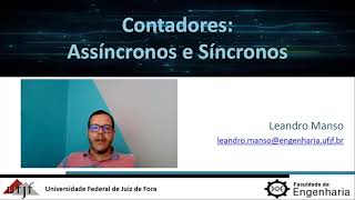 Eletrônica Digital  Contadores Assíncronos e Síncronos [upl. by Hadihsar]