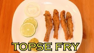 How to make TOPSE FISH FRY  Taposi Maach Bhaja  Bengali Style Fish Fry [upl. by Draper]