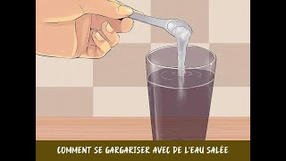 Comment se gargariser avec de leau salée [upl. by Major231]